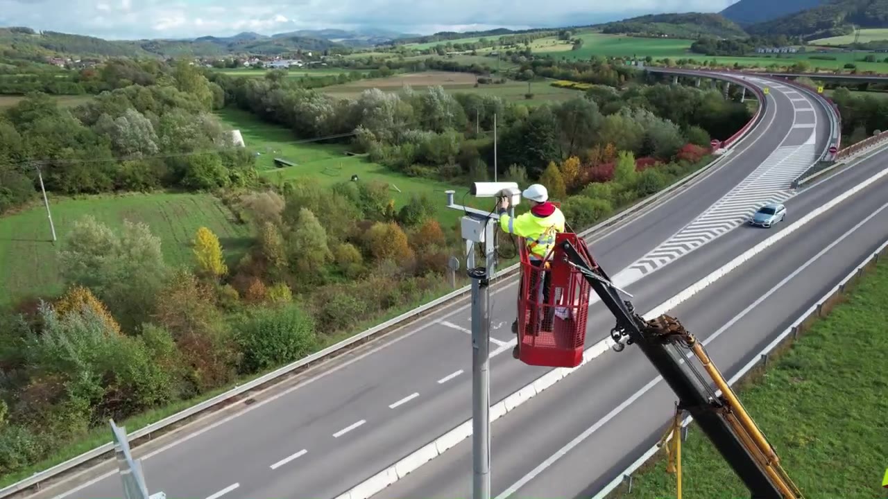 Inštalácia a servis kamerového systému – Národná diaľničná spoločnosť